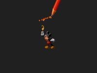 une photo d'Ã©cran de Mickey Mania sur Sega Megadrive
